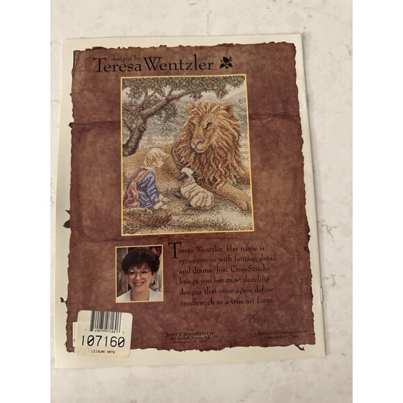 Peaceable Kingdom Cross Stitch Pattern Teresa Wentzler Leaflet #2249 - Picture 2 of 4